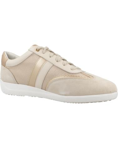 GEOX ZAPATILLAS MUJER MODELO D MYRIA MARRÓN CLARO C2LH6