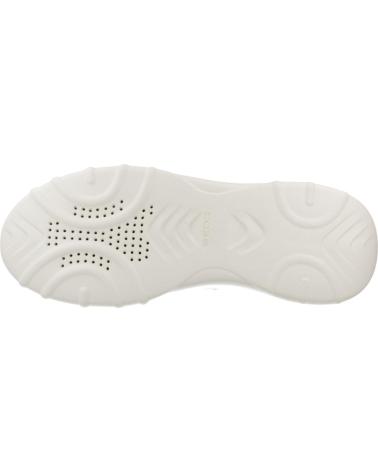 GEOX D ALLENIEE ZAPATILLAS MUJER PIEL Y ANTE BLANCO C1RH6 C1RH6