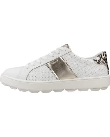 geox D55WEA 09BBN D SPHERICA ECUB-1 C1327 WHITE-LT GOLD