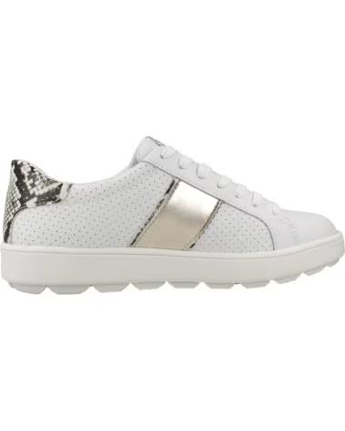geox D55WEA 09BBN D SPHERICA ECUB-1 C1327 WHITE-LT GOLD
