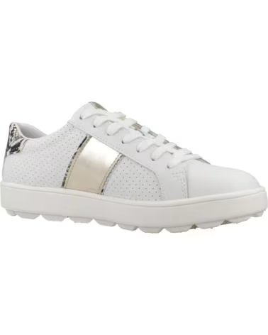 geox D55WEA 09BBN D SPHERICA ECUB-1 C1327 WHITE-LT GOLD