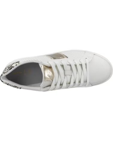 geox D55WEA 09BBN D SPHERICA ECUB-1 C1327 WHITE-LT GOLD