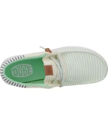 HEY DUDE ZAPATOS WALLY TRI NU PREP EN BEIGE PARA HOMBRE GREEN ASH-MULTI