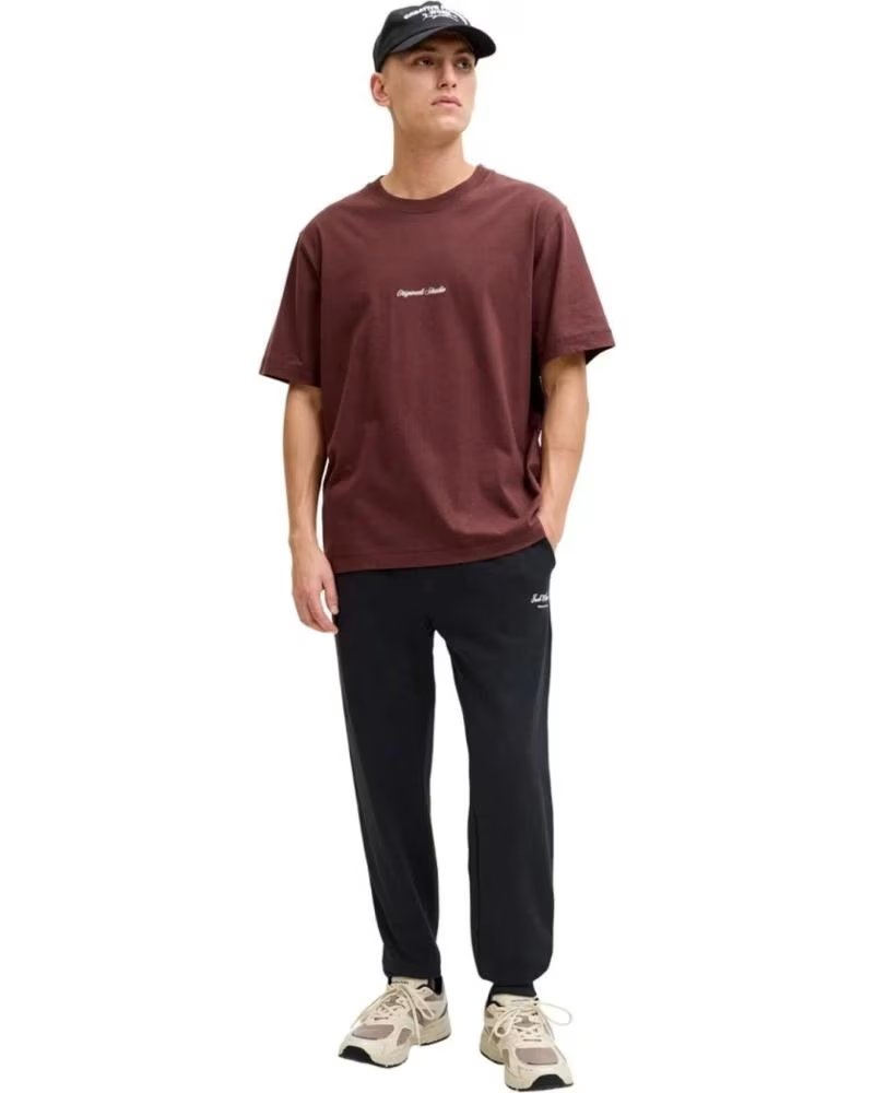 PANTALON DE SPORT JACK & JONES GORDON NOIR NEGRO