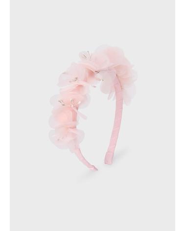 DIADEMA BEBÉ NIÑA MAYORAL FLORAL 10 198 ROSA ROSA