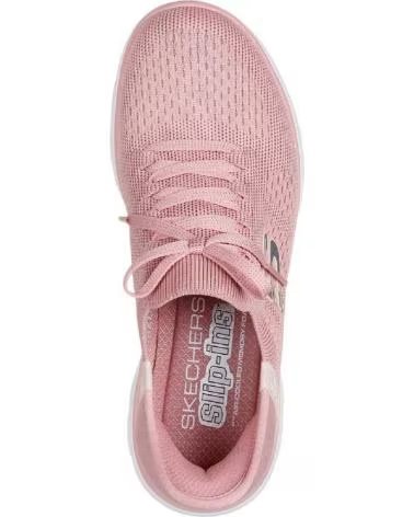 SKECHERS 150263 ZAPATILLAS CASUAL DE MUJER SLIP INS ROSA