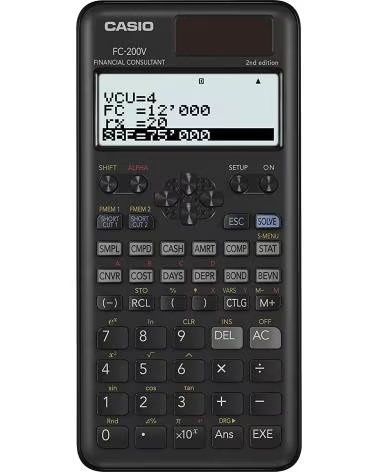 CALCOLATRICE SCIENTIFICA CASIO FC-200V-2-W-ET