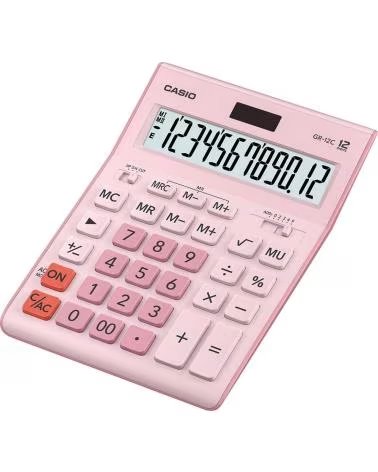 CALCULADORA DE ESCRITORIO CASIO GR-12C-PK-W-EP