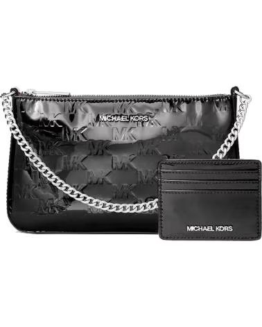 BORSA DA VIAGGIO MICHAEL KORS 35F5SGZD6O NERA CON PORTACARTE