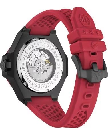 PHILIPP PLEIN WATCH PWPFA0524 RED WITH SKELETON ROJO