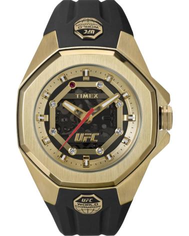 RELOJ TIMEX TW2V86500 CRONÓGRAFO DORADO Y NEGRO NEGRO
