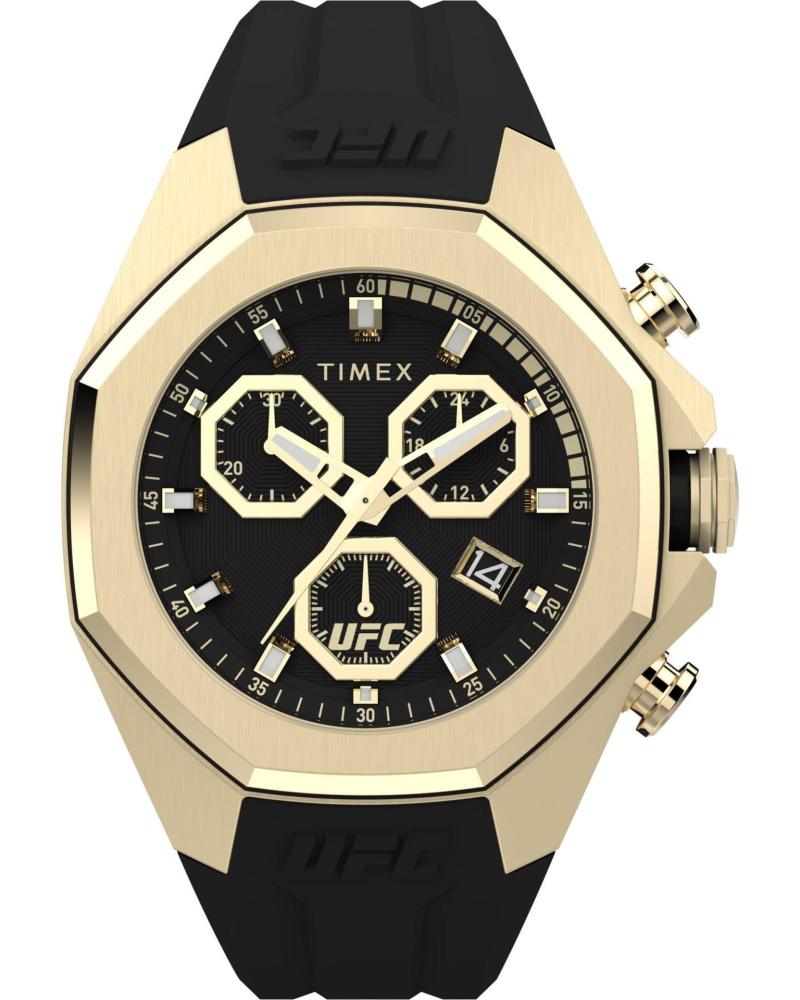RELOJ TIMEX CRONÓGRAFO TW2W69800 DORADO NEGRO NEGRO