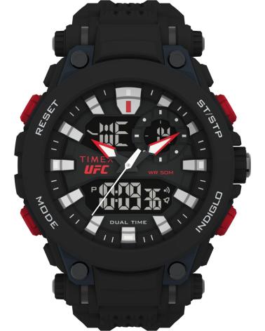 RELOJ TIMEX TW5M52800 DEPORTIVO ANALÓGICO-DIGITAL NEGRO NEGRO