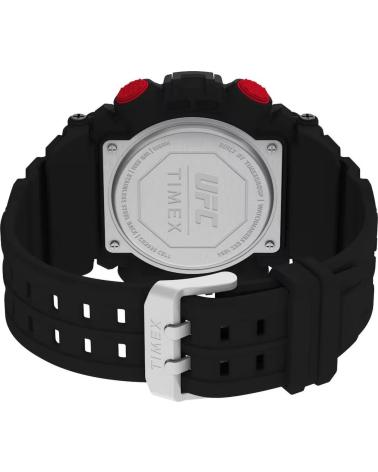 RELOJ TIMEX TW5M53700 DEPORTIVO ANALÓGICO-DIGITAL CORREA NEGRA Y ROJA NEGRO