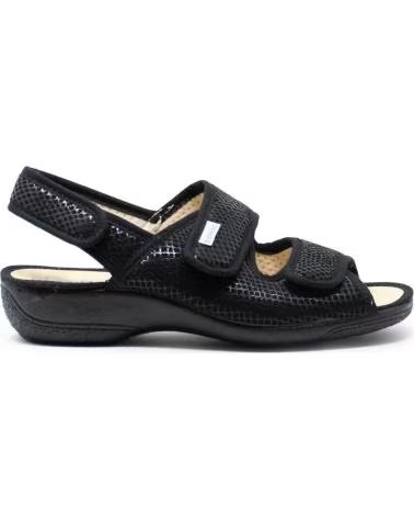 PANTOFOLE CABRERA 5128S-24 NERO NEGRO