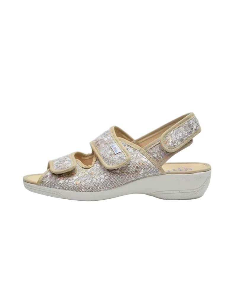 CABRERA Zapatillas De Casa 080-5128 en dorado para mujer BEIG BELICE