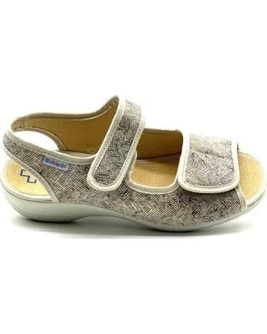 ZAPATILLAS DE ESTAR POR CASA CABRERA 5474B E PARA MUJER BEIG