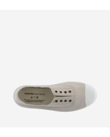 VICTORIA ZAPATILLAS DE LONA MUJER 106623 HIELO