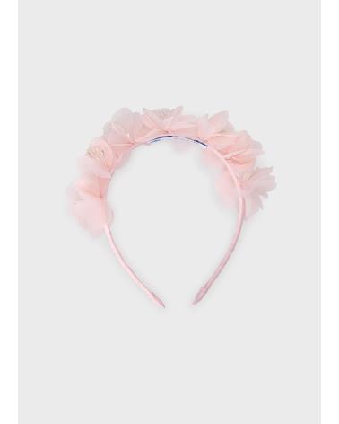 DIADEMA BEBÉ NIÑA MAYORAL FLORAL 10 198 ROSA ROSA