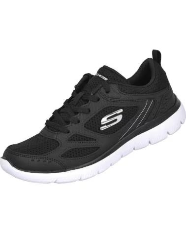 SKECHERS Zapatillas 070-534411 en negro para mujer NEGROBLANCO