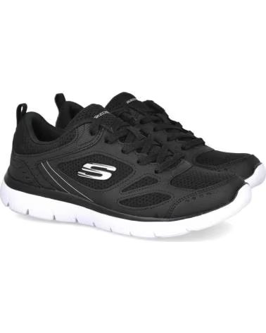 SKECHERS Zapatillas 070-534411 en negro para mujer NEGROBLANCO