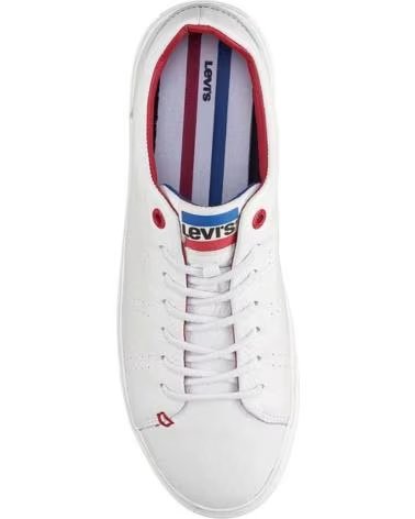LEVIS 229439 SNEAKERS UOMO BIANCO BLANCO
