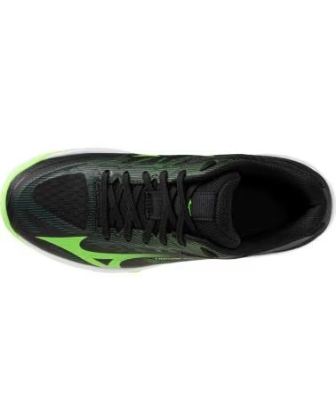 MIZUNO ZAPATILLAS LIGHTNING STAR JR EN NEGRO PARA NINOS UNISEX BLACK-JADE LIME-MANDARIN ORANGE