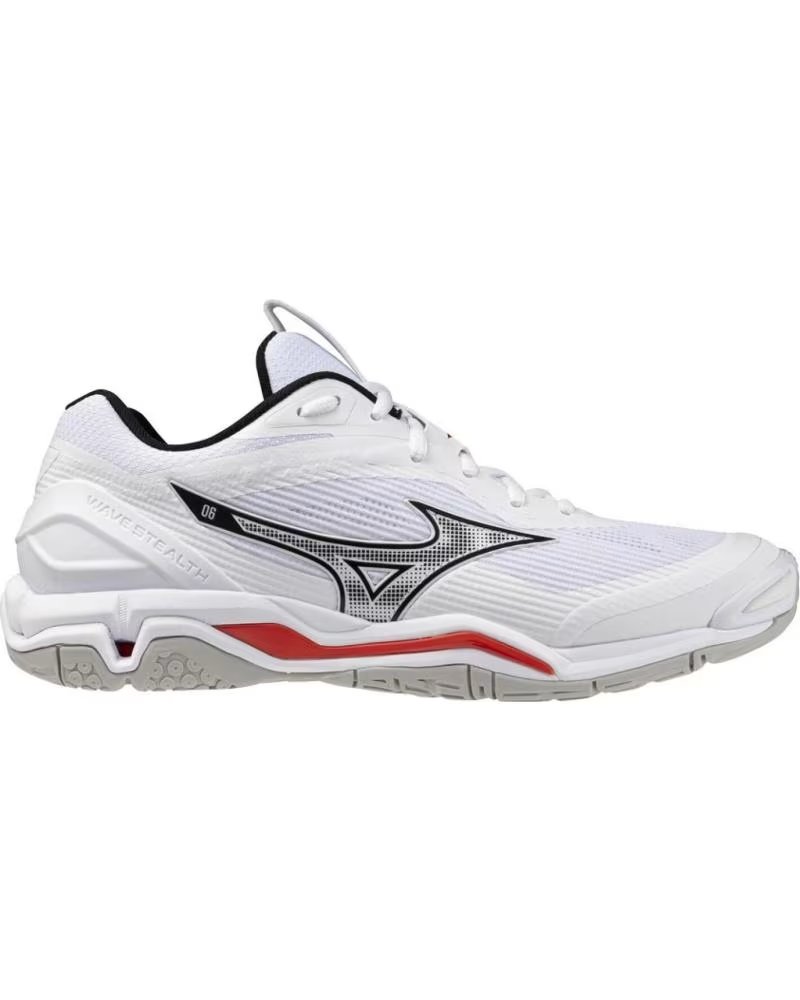 MIZUNO SCARPE MIZUNO WAVE STEALTH 6 PER PALLAMANO, PALLAVOLO E BADMINTON - BIANCHE B