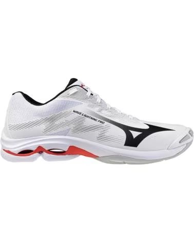 MIZUNO TÊNIS MIZUNO WAVE LIGHTNING PRO BRANCO E PRETO BLANCO ROJO Y VERDE