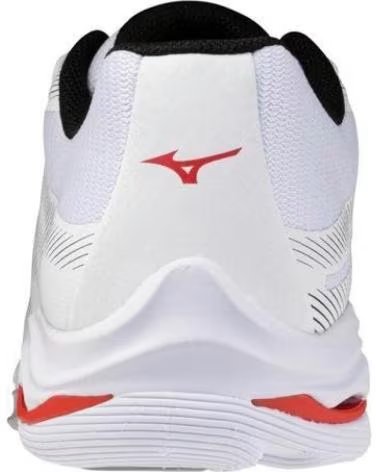MIZUNO TÊNIS MIZUNO WAVE LIGHTNING PRO BRANCO E PRETO BLANCO ROJO Y VERDE
