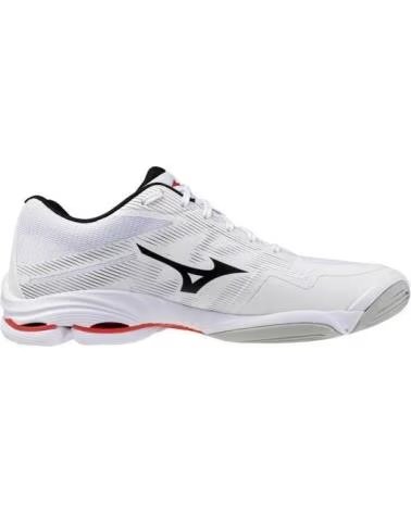 MIZUNO TÊNIS MIZUNO WAVE LIGHTNING PRO BRANCO E PRETO BLANCO ROJO Y VERDE