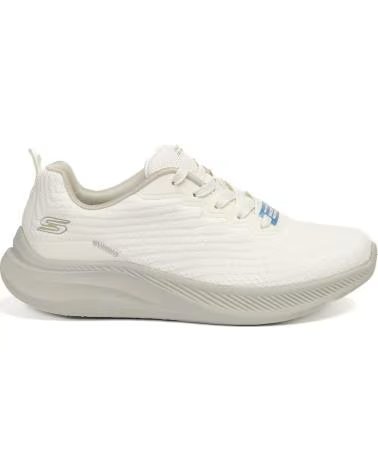 SKECHERS BOBS SPORT MEMORY FOAM DAMENSCHUHE BLANCO