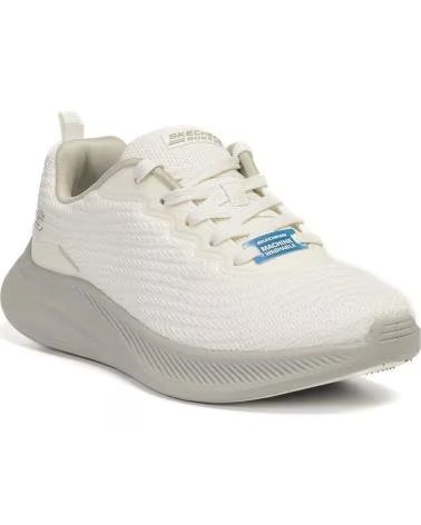 SKECHERS BOBS SPORT MEMORY FOAM DAMENSCHUHE BLANCO