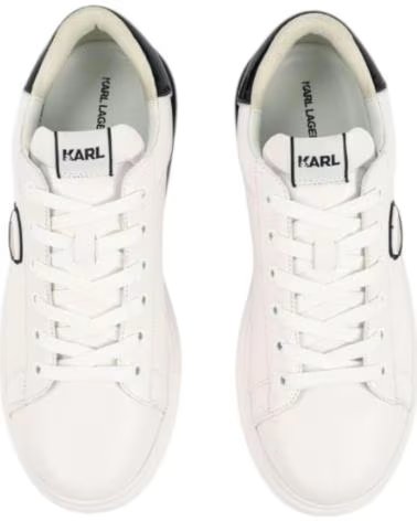 TÊNIS KARL LAGERFELD KAPRI OMBRÉ NFT LO LACE BRANCO BLANCO