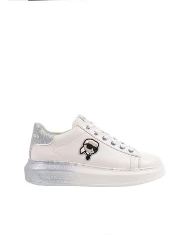 BASKETS KARL LAGERFELD KAPRI OMBRE NFT LO LACE FEMME BLANC BLANCO
