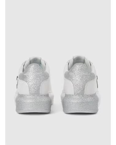 BASKETS KARL LAGERFELD KAPRI OMBRE NFT LO LACE FEMME BLANC BLANCO