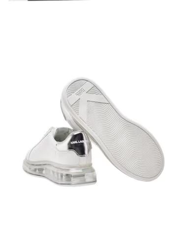 TÊNIS CASUAL KARL LAGERFELD KAPRI KUSHION LO LACE LTHR MASCULINO BRANCO BLANCO