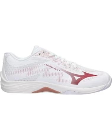 TÊNIS MIZUNO LIGHTNING SELECT V1GC267073 PARA MULHER BLANCO ROJO Y VERDE