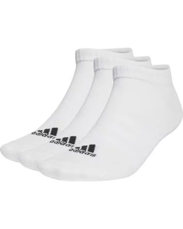 CONFEZIONE DA 3 PAIA DI CALZINI SPORTIVI ADIDAS ANKLE HT3469 BLANCO