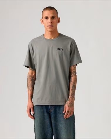 LEVIS CAMISETA DE MANGA CORTA 161432496 EN GRIS PARA HOMBRE KNOW YOUR WEST 3