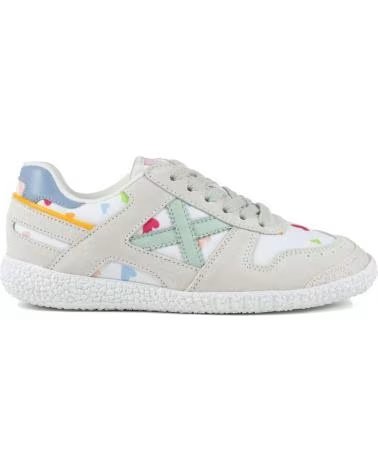 MUNICH Zapatillas Mini Goal 1627 - Blanco en blanco para ninos unisex BLANCO