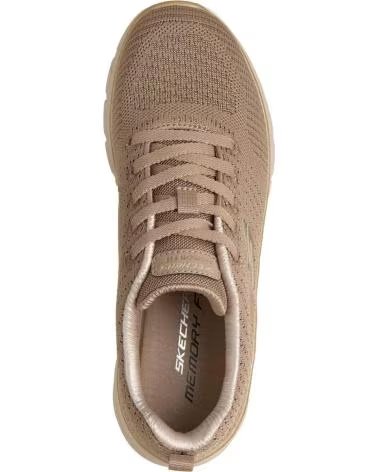 SKECHERS DEPORTIVA PARA MUJER 150384 FASHION FIT 2 0 TAUPEGOLD