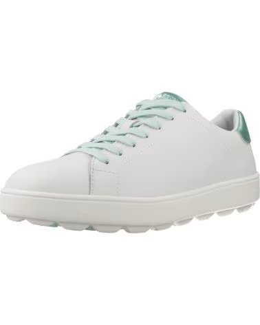 ZAPATILLAS GEOX D SPHERICA ECUB-1 MUJER BLANCO VERDE MENTA C1548