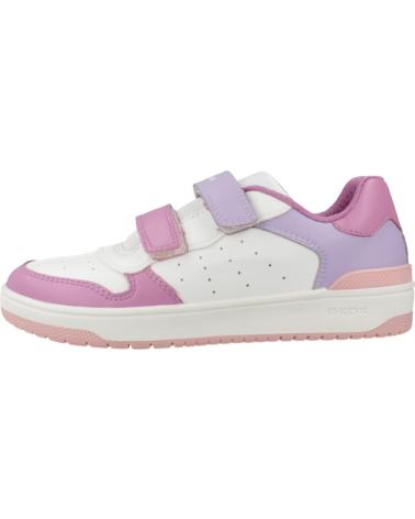 GEOX J WASHIBA GIRL ZAPATILLAS CASUAL NIÑA CIERRE VELCRO ROSA C1Z8B C1Z8B