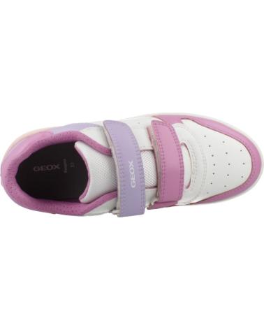 GEOX J WASHIBA GIRL ZAPATILLAS CASUAL NIÑA CIERRE VELCRO ROSA C1Z8B C1Z8B
