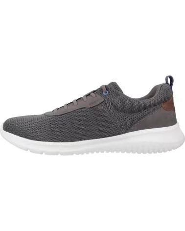 GEOX HERREN SNEAKER U MONREALE SLIP-ON GRAU C1115