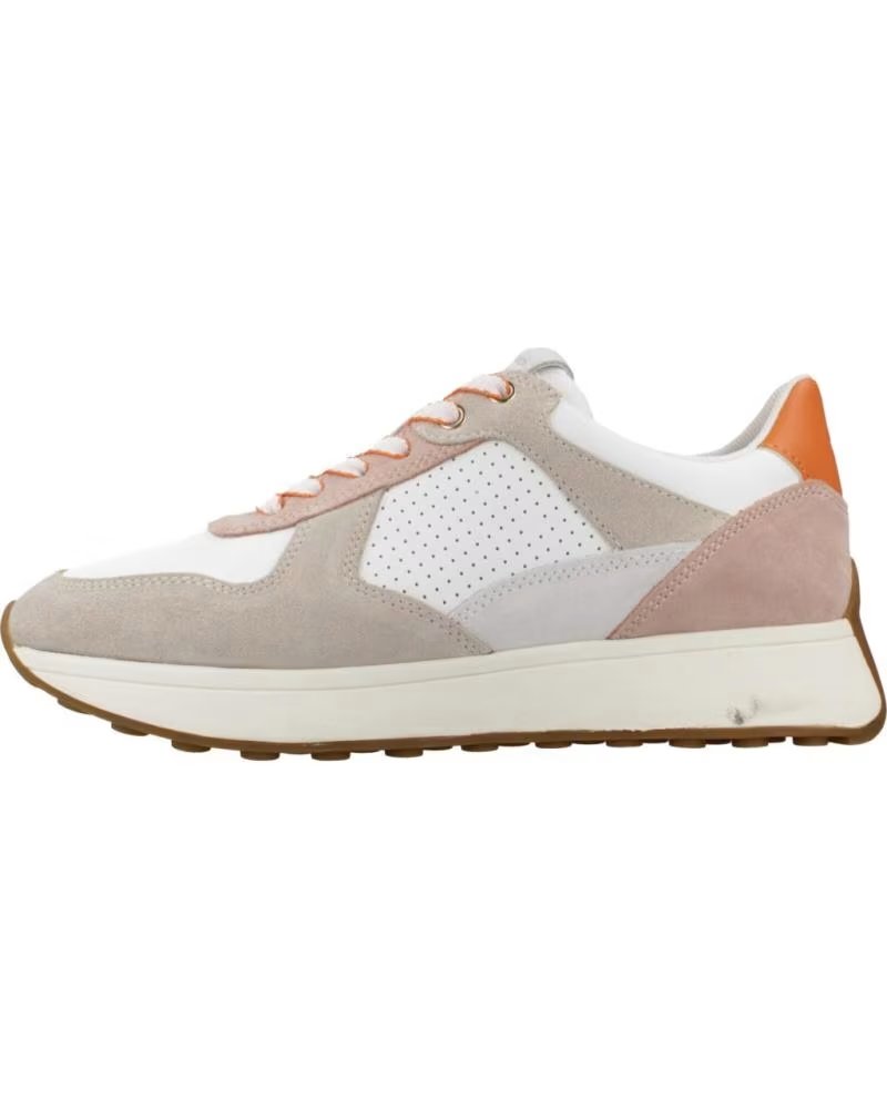 GEOX BASKETS FEMME D AMABEL BLANC C1ZH6
