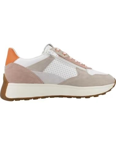 GEOX BASKETS FEMME D AMABEL BLANC C1ZH6