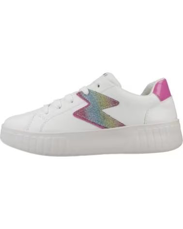 GEOX SCARPE J MIKIROSHI GIRL BAMBINA BIANCO C0653