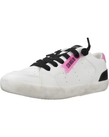 GEOX SNEAKER J GISLI GIRL C0563 MÄDCHEN WEISS C0563